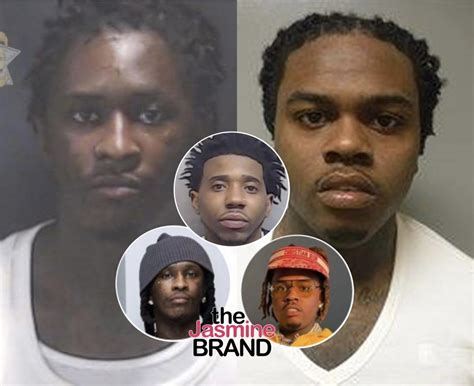 ysl yung thug|YSL members arrested.